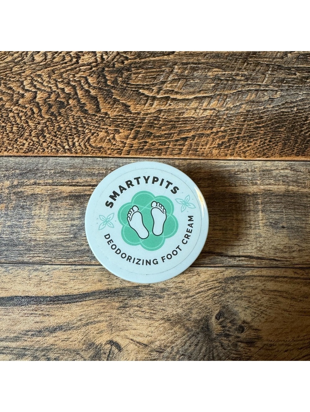 Smarty Pits Deodorizing Foot Cream - Minty Fresh